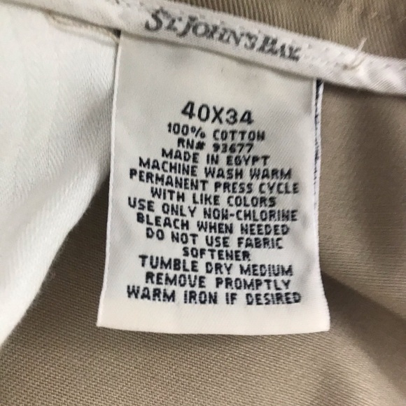 St. John’s Bay Worry Free Loose Fit Pants - Picture 5 of 5